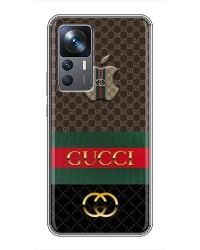 Чохол для Xiaomi 12T з картинкою «Gucci — брендований десерт»