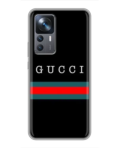 Чохол для Xiaomi 12T з картинкою «Gucci — червоний пояс»