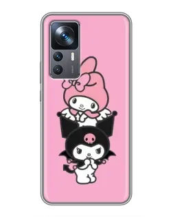 Чохол для Xiaomi 12T з картинкою «My Melody та Kuromi» Чохол для Xiaomi 12T з картинкою «My Melody та Kuromi»