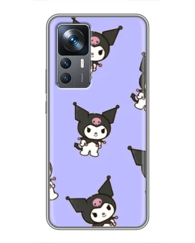 Чохол для Xiaomi 12T з картинкою «Паттерн з Kuromi»