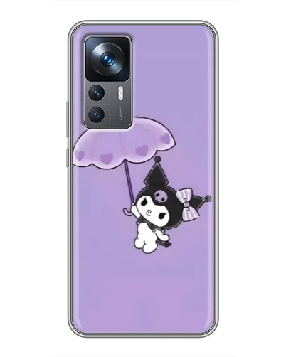 Чохол для Xiaomi 12T з картинкою «Kuromi з парасолькою»