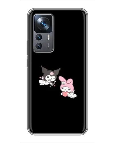 Чохол для Xiaomi 12T з картинкою «My Melody та Kuromi»