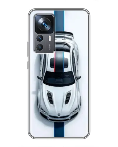 Чехол для Xiaomi 12T с картинкой «Вид сверху — BMW M»