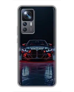 Чехол для Xiaomi 12T с картинкой «BMW на мокрой дороге» Чехол для Xiaomi 12T с картинкой «BMW на мокрой дороге»