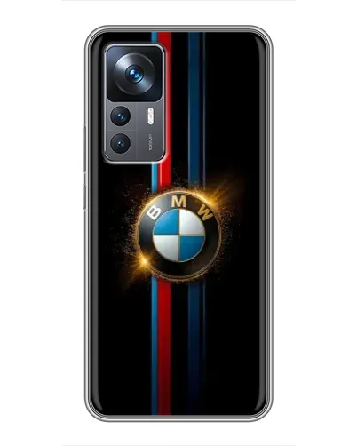 Чехол для Xiaomi 12T с картинкой «BMW M-Power неон»