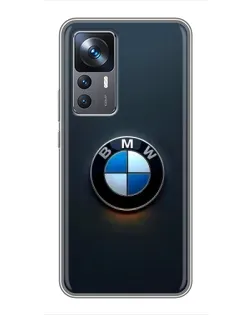 Чехол для Xiaomi 12T с картинкой «Логотип BMW — минимализм» Чехол для Xiaomi 12T с картинкой «Логотип BMW — минимализм»