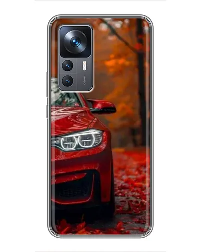 Чехол для Xiaomi 12T с картинкой «Осенняя BMW M4»