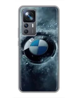Чехол для Xiaomi 12T с картинкой «Логотип BMW — лед» Чехол для Xiaomi 12T с картинкой «Логотип BMW — лед»