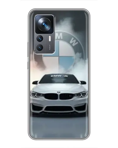 Чехол для Xiaomi 12T с картинкой «BMW в белом дыму» Чехол для Xiaomi 12T с картинкой «BMW в белом дыму»