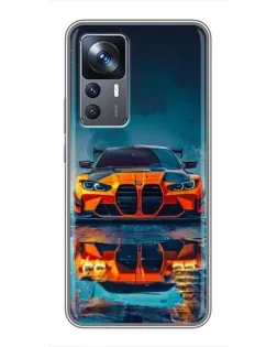 Чехол для Xiaomi 12T с картинкой «BMW — золотая эмблема» Чехол для Xiaomi 12T с картинкой «BMW — золотая эмблема»