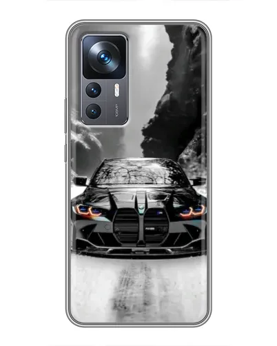 Чехол для Xiaomi 12T с картинкой «BMW — акварельный дрифт» Чехол для Xiaomi 12T с картинкой «BMW — акварельный дрифт»