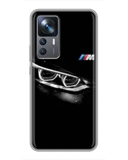 Чехол для Xiaomi 12T с картинкой «BMW — взгляд тигра» Чехол для Xiaomi 12T с картинкой «BMW — взгляд тигра»