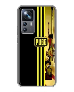 Чохол для Xiaomi 12T з картинкою «PUBG — камуфляжний шолом» Чохол для Xiaomi 12T з картинкою «PUBG — камуфляжний шолом»