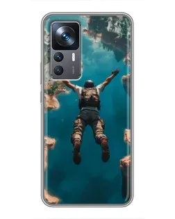 Чехол для Xiaomi 12T с картинкой «PUBG — свободное падение» Чехол для Xiaomi 12T с картинкой «PUBG — свободное падение»