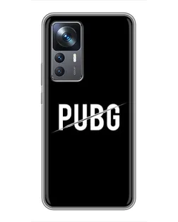 Чехол для Xiaomi 12T с картинкой «PUBG — белый логотип» Чехол для Xiaomi 12T с картинкой «PUBG — белый логотип»