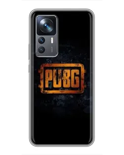 Чехол для Xiaomi 12T с картинкой «PUBG — золотой логотип» Чехол для Xiaomi 12T с картинкой «PUBG — золотой логотип»