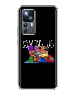 Чохол для Xiaomi 12T з картинкою «Логотип Among Us» Чохол для Xiaomi 12T з картинкою «Логотип Among Us»