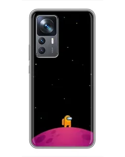 Чохол для Xiaomi 12T з картинкою «Самотній герой на планеті» Чохол для Xiaomi 12T з картинкою «Самотній герой на планеті»