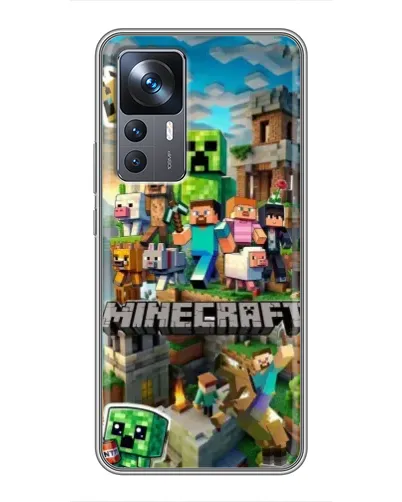 Чохол для Xiaomi 12T з картинкою «Замок Minecraft» Чохол для Xiaomi 12T з картинкою «Замок Minecraft»