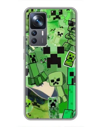 Чохол для Xiaomi 12T з картинкою «Кріпери Minecraft» Чохол для Xiaomi 12T з картинкою «Кріпери Minecraft»