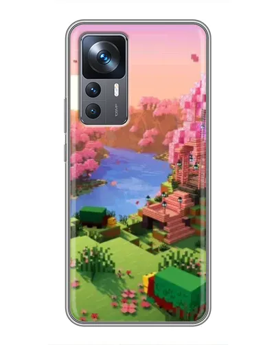 Чохол для Xiaomi 12T з картинкою «Рожеве дерево Minecraft» Чохол для Xiaomi 12T з картинкою «Рожеве дерево Minecraft»