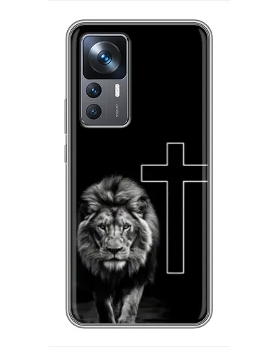 Чехол для Xiaomi 12T с картинкой «Лев и Крест» Чехол для Xiaomi 12T с картинкой «Лев и Крест»