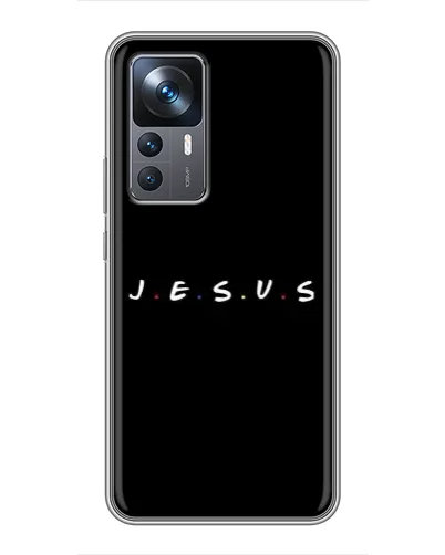 Чехол для Xiaomi 12T с картинкой «Точки веры J.E.S.U.S.» Чехол для Xiaomi 12T с картинкой «Точки веры J.E.S.U.S.»