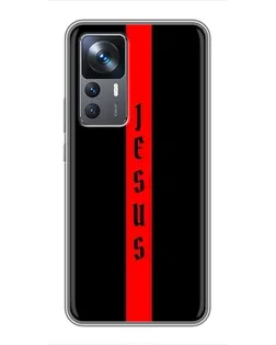 Чехол для Xiaomi 12T с картинкой «Красная линия веры»