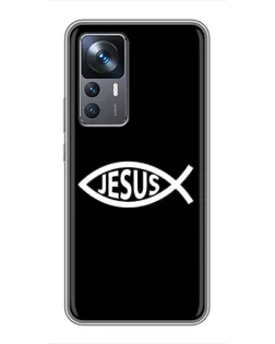 Чехол для Xiaomi 12T с картинкой «Классический Jesus»