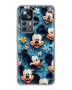 Чехол для Xiaomi 12T с картинкой «Паттерн Микки и Минни» Чехол для Xiaomi 12T с картинкой «Паттерн Микки и Минни»