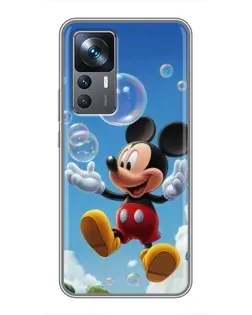 Чехол для Xiaomi 12T с картинкой «Mickey и мыльные пузыри» Чехол для Xiaomi 12T с картинкой «Mickey и мыльные пузыри»