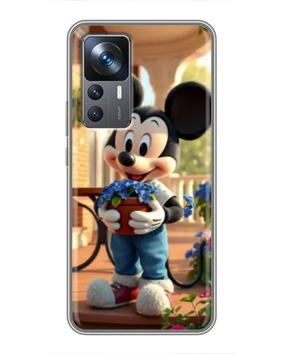 Чехол для Xiaomi 12T с картинкой «Микки садовод» Чехол для Xiaomi 12T с картинкой «Микки садовод»