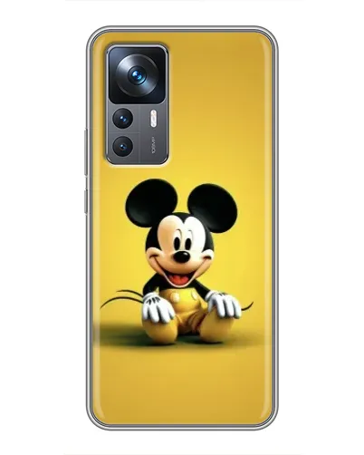 Чехол для Xiaomi 12T с картинкой «Микки на желтом» Чехол для Xiaomi 12T с картинкой «Микки на желтом»