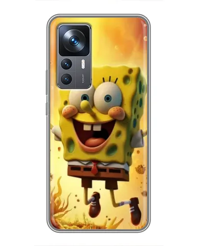 Чехол для Xiaomi 12T с картинкой «Губка Боб прыгает» Чехол для Xiaomi 12T с картинкой «Губка Боб прыгает»