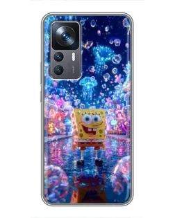Чехол для Xiaomi 12T с картинкой «Неоновый океан»