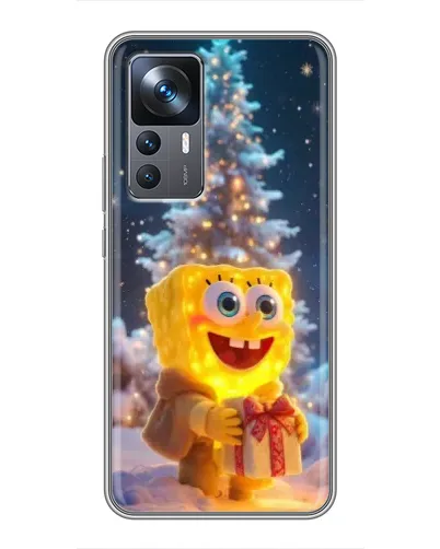 Чехол для Xiaomi 12T с картинкой «Рождественский Спанч Боб» Чехол для Xiaomi 12T с картинкой «Рождественский Спанч Боб»