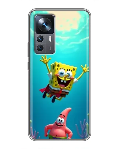 Чехол для Xiaomi 12T с картинкой «Спанч Боб под водой» Чехол для Xiaomi 12T с картинкой «Спанч Боб под водой»