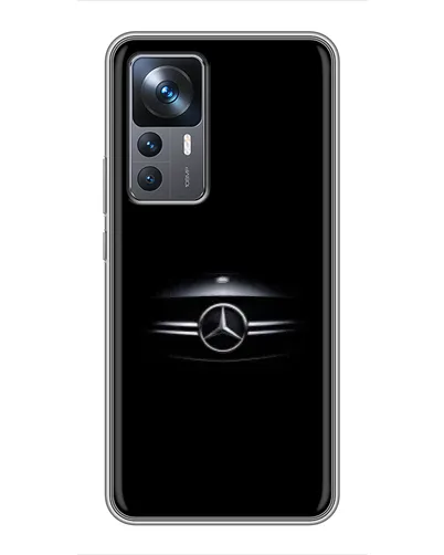 Чехол для Xiaomi 12T с картинкой «Mercedes — абстрактные линии» Чехол для Xiaomi 12T с картинкой «Mercedes — абстрактные линии»