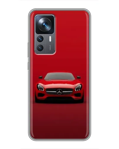 Чехол для Xiaomi 12T с картинкой «Красный Mercedes AMG» Чехол для Xiaomi 12T с картинкой «Красный Mercedes AMG»