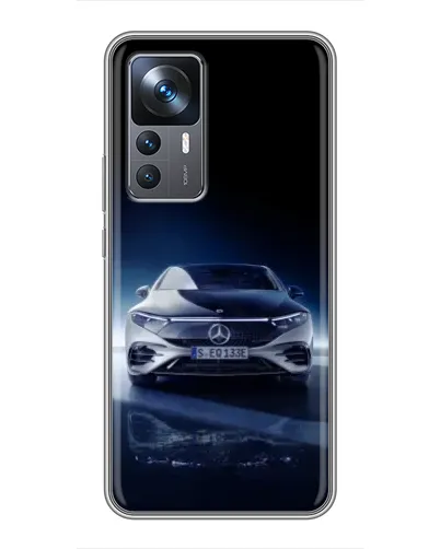 Чехол для Xiaomi 12T с картинкой «Ночной Mercedes EQ» Чехол для Xiaomi 12T с картинкой «Ночной Mercedes EQ»