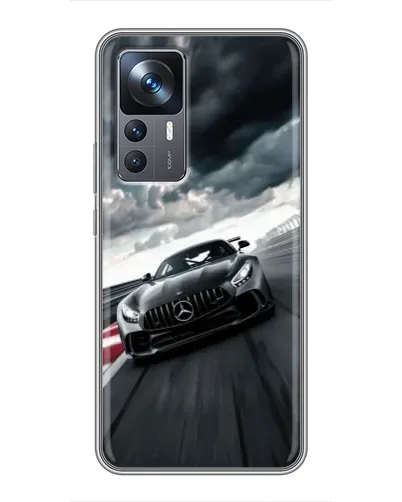 Чехол для Xiaomi 12T с картинкой «Гоночный Mercedes AMG» Чехол для Xiaomi 12T с картинкой «Гоночный Mercedes AMG»
