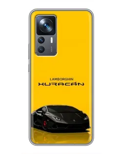 Чехол для Xiaomi 12T с картинкой «Lamborghini Huracan черный» Чехол для Xiaomi 12T с картинкой «Lamborghini Huracan черный»