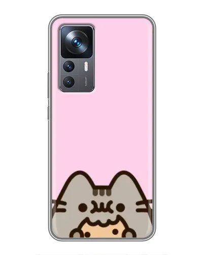 Чехол для Xiaomi 12T с картинкой «Pusheen и печенье» Чехол для Xiaomi 12T с картинкой «Pusheen и печенье»