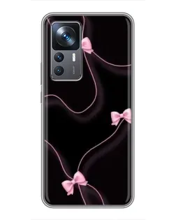 Чехол для Xiaomi 12T с картинкой «Розовые ленты»