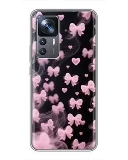 Чехол для Xiaomi 12T с картинкой «Неоновое кружево»