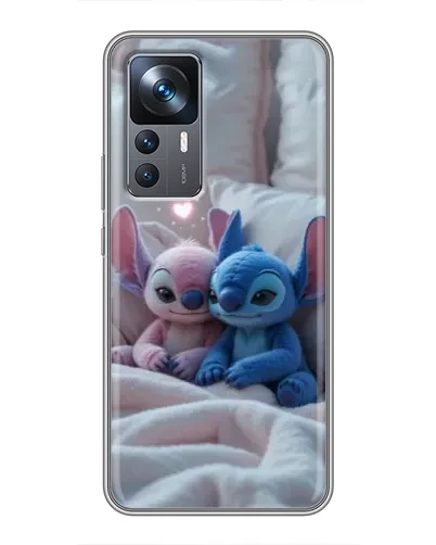 Чехол для Xiaomi 12T с картинкой «Плюшевые Стич Ангел» Чехол для Xiaomi 12T с картинкой «Плюшевые Стич Ангел»