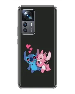 Чехол для Xiaomi 12T с картинкой «Анжел целует Стича» Чехол для Xiaomi 12T с картинкой «Анжел целует Стича»