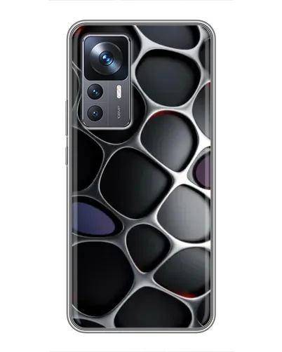 Чехол для Xiaomi 12T с картинкой «Объемная темная решетка» Чехол для Xiaomi 12T с картинкой «Объемная темная решетка»
