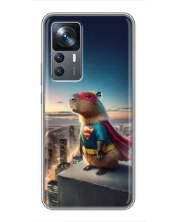 Чохол для Xiaomi 12T з картинкою «Капі-мен супергерой» Чохол для Xiaomi 12T з картинкою «Капі-мен супергерой»