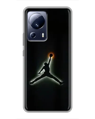 Чехол для Xiaomi 13 Lite с картинкой «Jordan Gradient Logo»